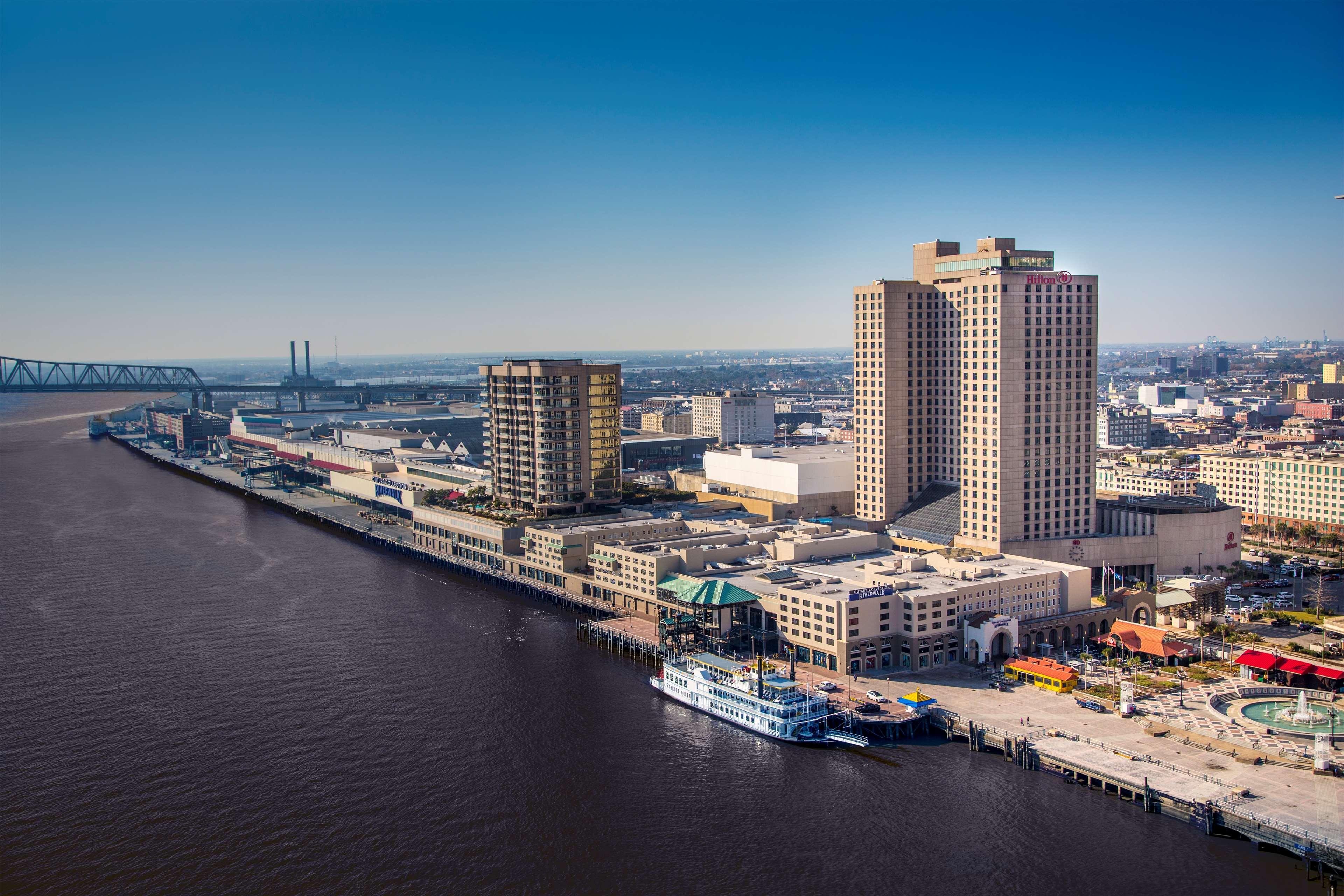 Hilton New Orleans Riverside Bagian luar foto