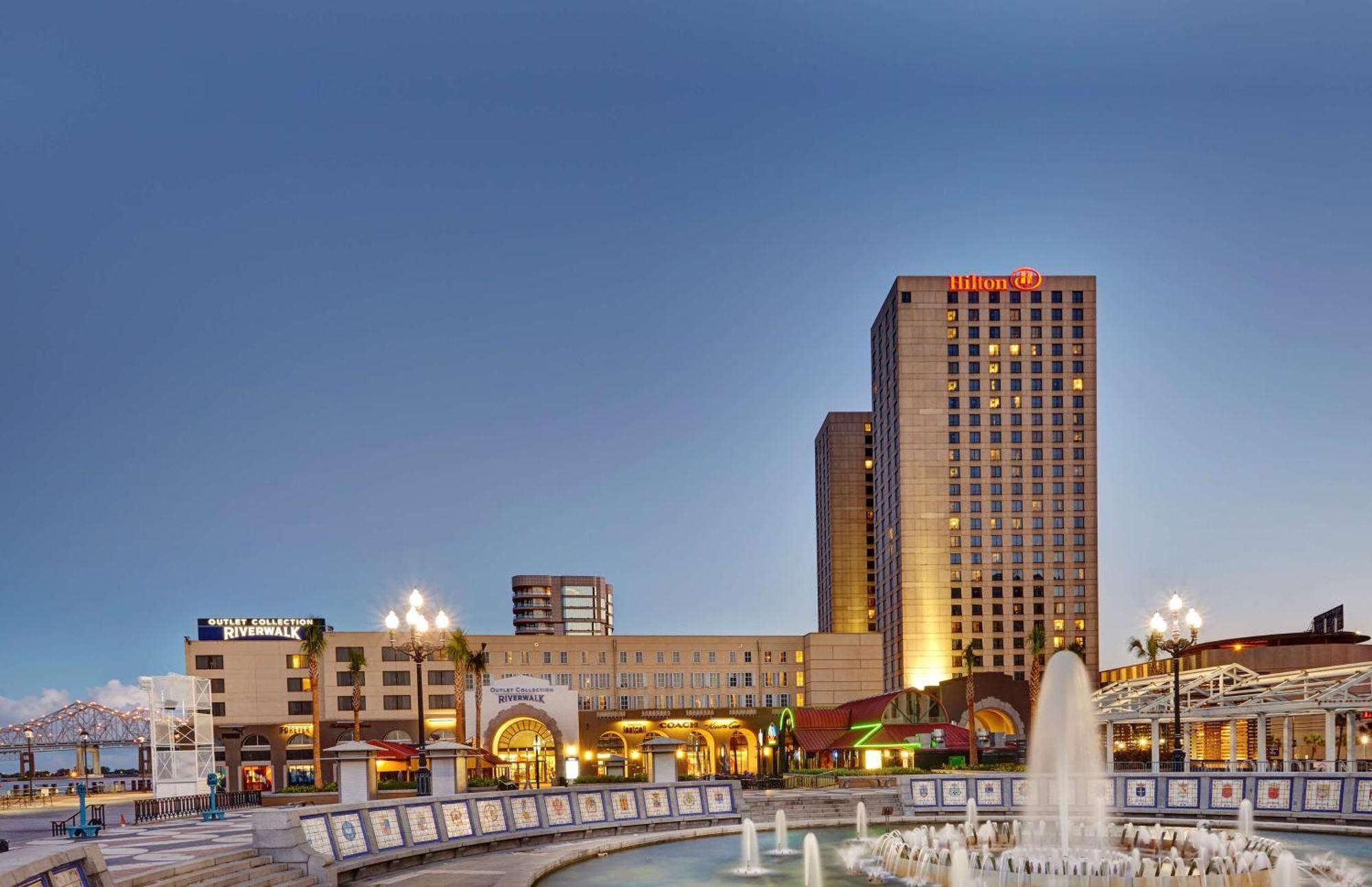 Hilton New Orleans Riverside Bagian luar foto