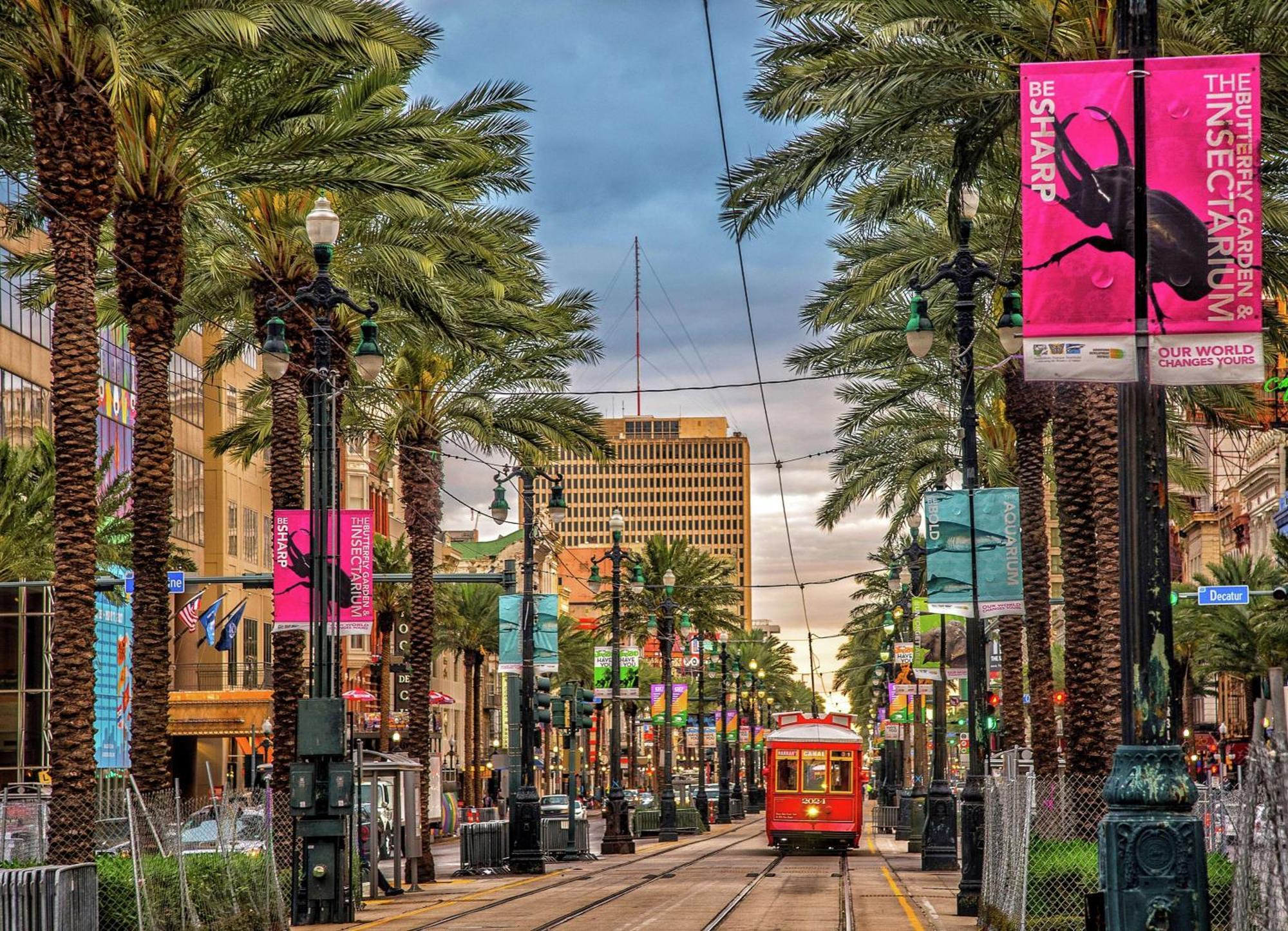 Hilton New Orleans Riverside Bagian luar foto
